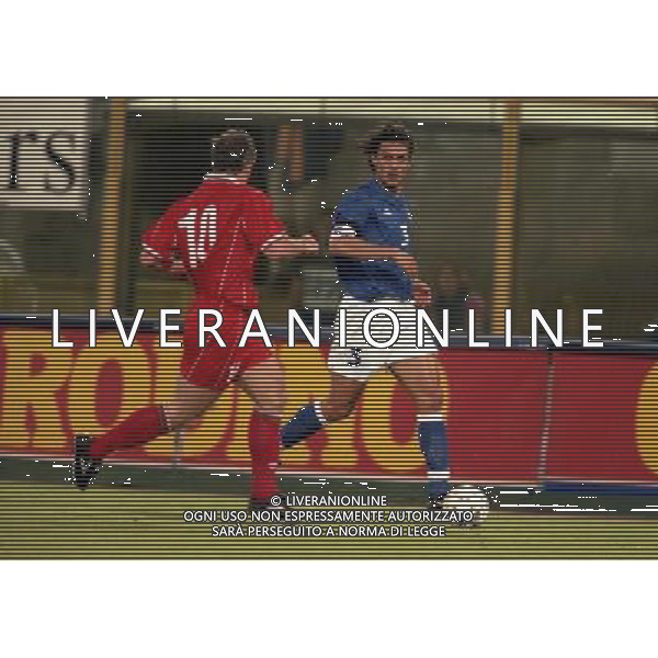 05-06 1999 BOLOGNA STADIO DALL\'ARA ITALIA GALLES NELLA FOTO PAOLO MALDINI AG ALDO LIVERANI SAS