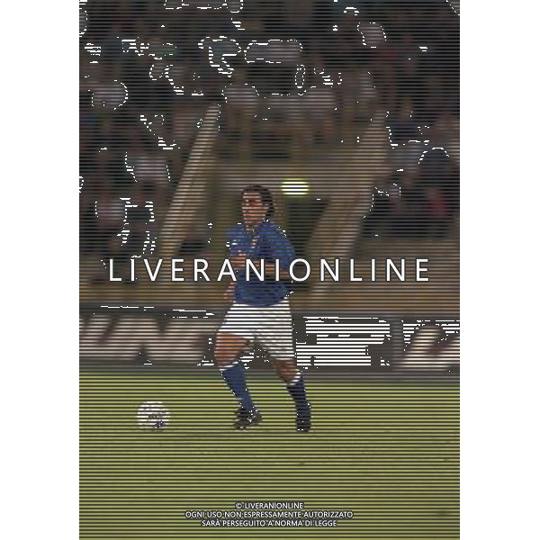 05-06 1999 BOLOGNA STADIO DALL\'ARA ITALIA GALLES NELLA FOTO FABIO CANNAVARO AG ALDO LIVERANI SAS