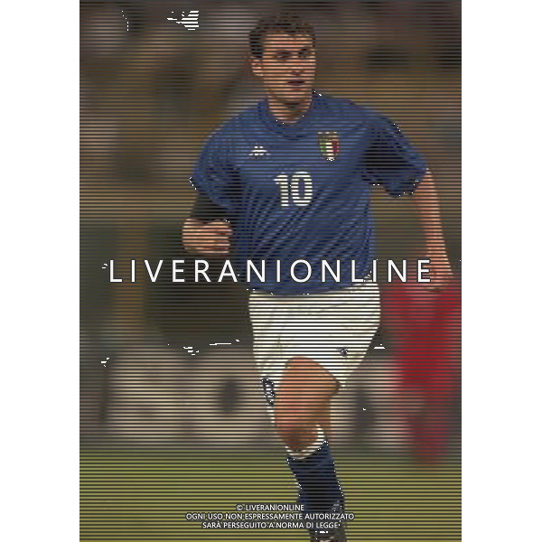 05-06 1999 BOLOGNA STADIO DALL\'ARA ITALIA GALLES NELLA FOTO CHRISTIAN VIERI AG ALDO LIVERANI SAS