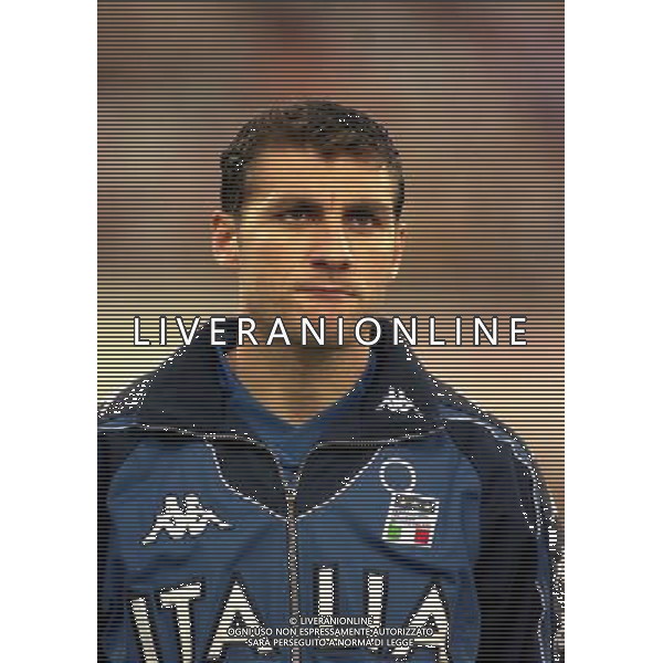 05-06 1999 BOLOGNA STADIO DALL\'ARA ITALIA GALLES NELLA FOTO CHRISTIAN VIERI AG ALDO LIVERANI SAS
