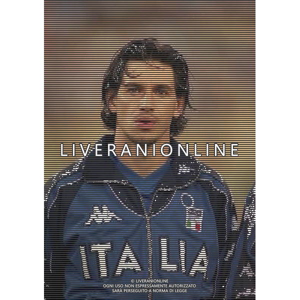 05-06 1999 BOLOGNA STADIO DALL\'ARA ITALIA GALLES NELLA FOTO DEMETRIO ALBERTINI AG ALDO LIVERANI SAS