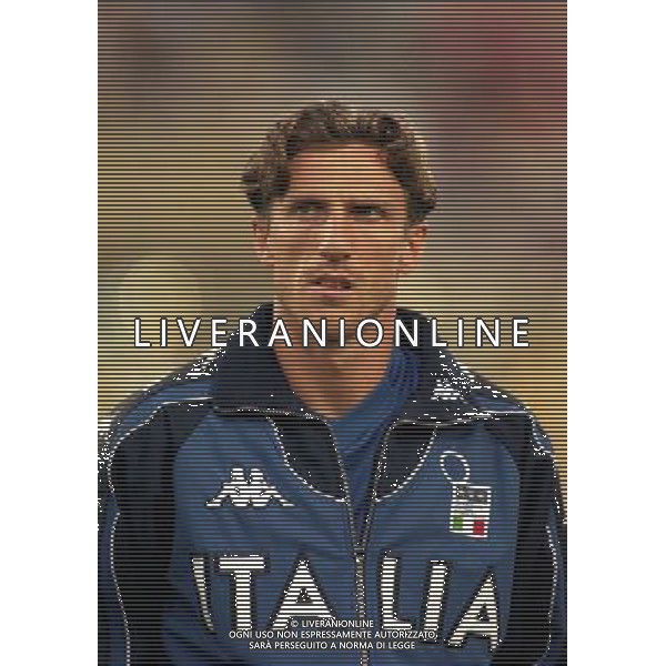 05-06 1999 BOLOGNA STADIO DALL\'ARA ITALIA GALLES NELLA FOTO EUSEBIO DI FRANCESCO AG ALDO LIVERANI SAS