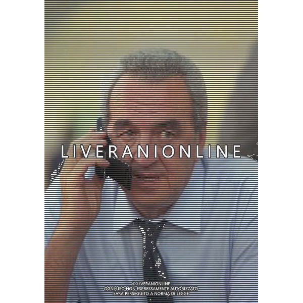 05-06 1999 BOLOGNA STADIO DALL\'ARA ITALIA GALLES NELLA FOTO BRUNO PIZZUL TELECRONISTA SPORTIVO AG ALDO LIVERANI SAS