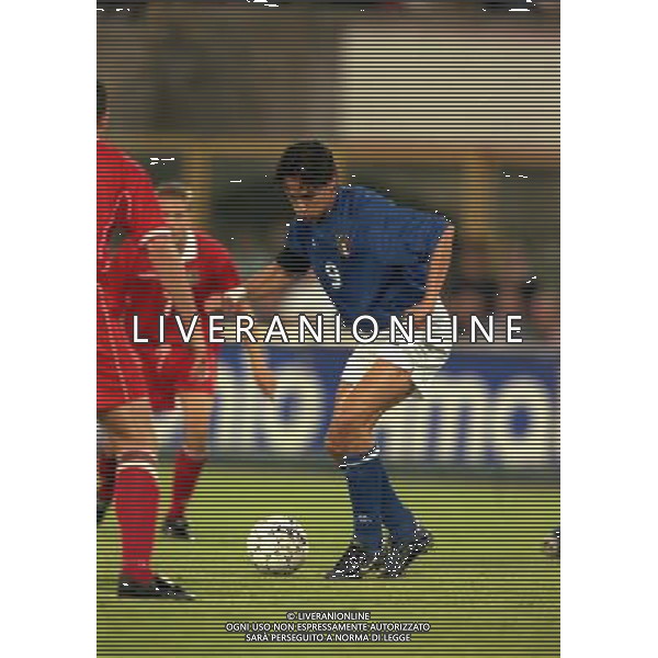 05-06 1999 BOLOGNA STADIO DALL\'ARA ITALIA GALLES NELLA FOTO FILIPPO INZAGHI AG ALDO LIVERANI SAS