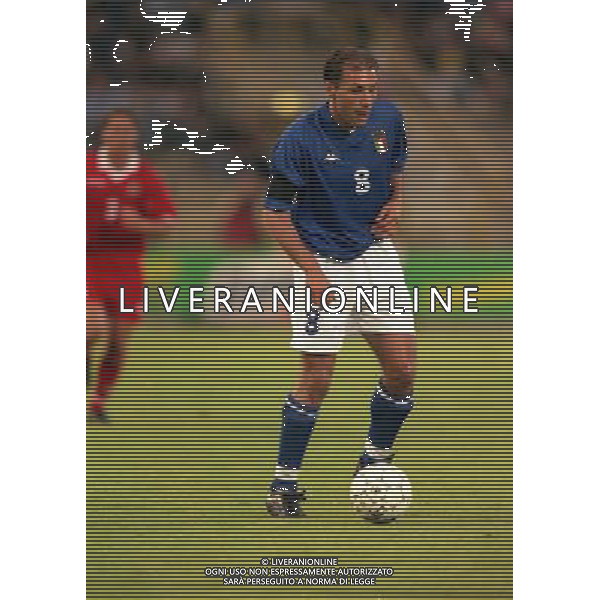 05-06 1999 BOLOGNA STADIO DALL\'ARA ITALIA GALLES NELLA FOTO ANTONIO CONTE AG ALDO LIVERANI SAS