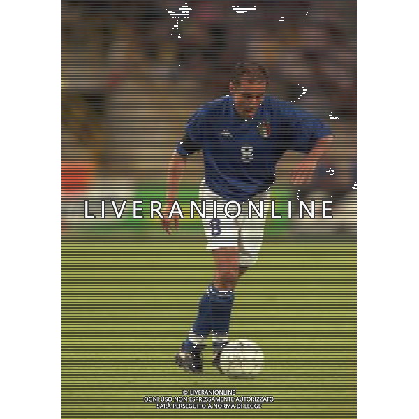 05-06 1999 BOLOGNA STADIO DALL\'ARA ITALIA GALLES NELLA FOTO ANTONIO CONTE AG ALDO LIVERANI SAS
