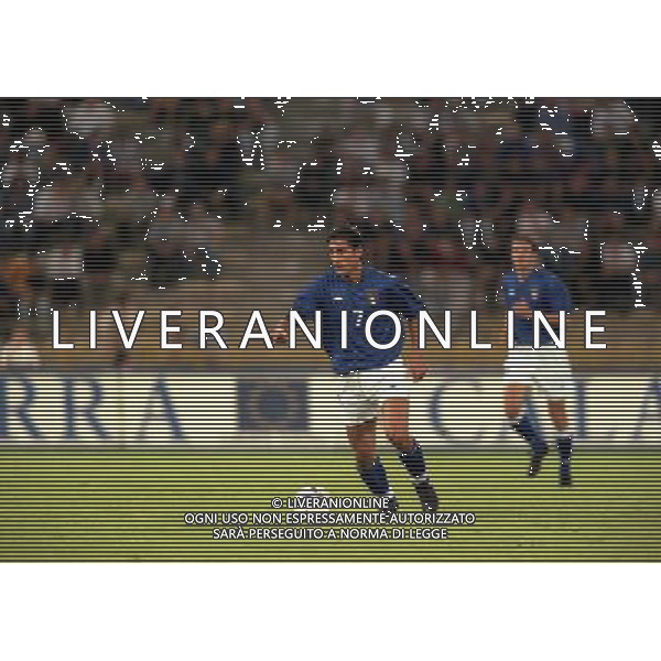 05-06 1999 BOLOGNA STADIO DALL\'ARA ITALIA GALLES NELLA FOTO DIEGO FUSER AG ALDO LIVERANI SAS