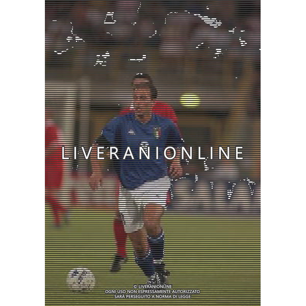 05-06 1999 BOLOGNA STADIO DALL\'ARA ITALIA GALLES NELLA FOTO ANTONIO CONTE AG ALDO LIVERANI SAS