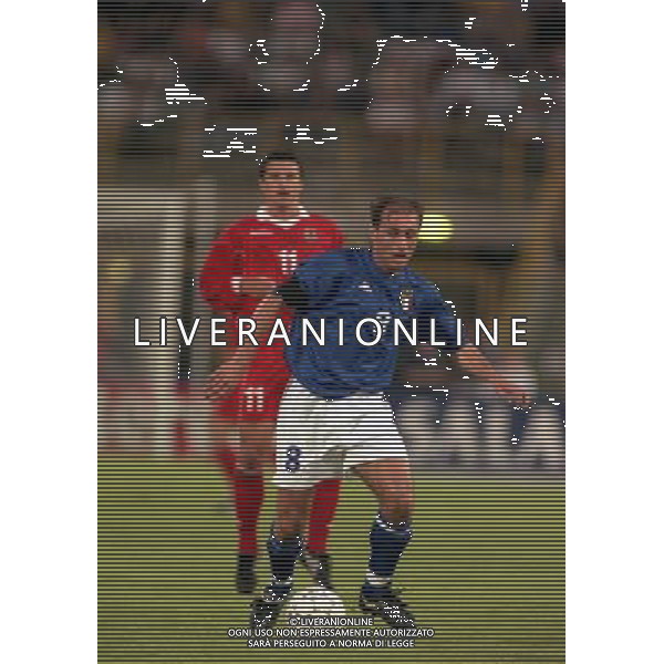 05-06 1999 BOLOGNA STADIO DALL\'ARA ITALIA GALLES NELLA FOTO ANTONIO CONTE AG ALDO LIVERANI SAS