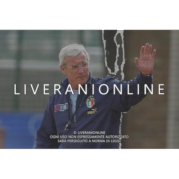 COVERCIANO 22/03/05 ALLENAMENTO DELLA NAZIONALE NELLA FOTO LIPPI MARCELLO PH GIANNI NUCCI/AG.ALDO LIVERANI