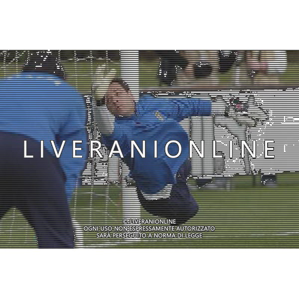 COVERCIANO 22/03/05 ALLENAMENTO DELLA NAZIONALE NELLA FOTO ROMA FLAVIO PH GIANNI NUCCI/AG.ALDO LIVERANI