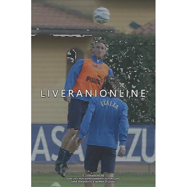 COVERCIANO 22/03/05 ALLENAMENTO DELLA NAZIONALE NELLA FOTO TOTTI FRANCESCO PH GIANNI NUCCI/AG.ALDO LIVERANI