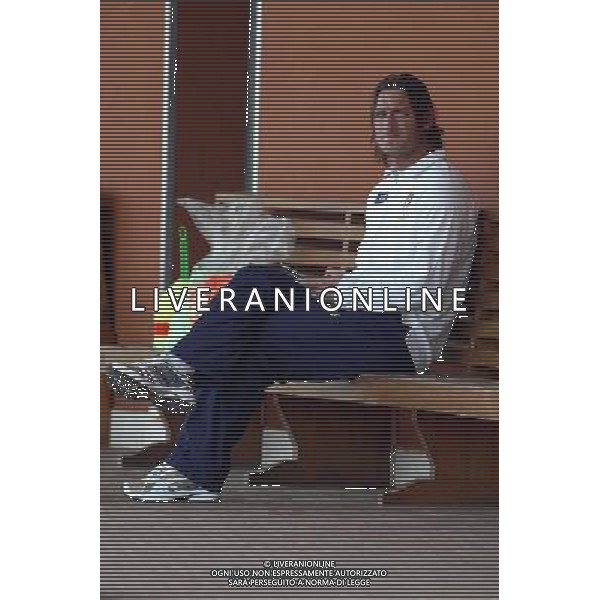 COVERCIANO 22/03/05 ALLENAMENTO DELLA NAZIONALE NELLA FOTO TOTTI FRANCESCO PH GIANNI NUCCI/AG.ALDO LIVERANI