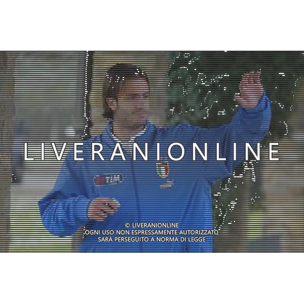 COVERCIANO 22/03/05 ALLENAMENTO DELLA NAZIONALE NELLA FOTO GILARDINO ALBERTO PH GIANNI NUCCI/AG.ALDO LIVERANI