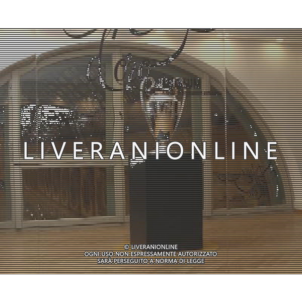 Milano, ( MI ) 15/12/2016 Galleria Vittorio Emanuele II, Inaugurazione Museo Internazionale del Calcio \' La Stringa d\'Oro \' Nella foto: La coppa della Champions League - Coppa Campioni PH Lauro Montagnini / AGENZIA ALDO LIVERANI SAS
