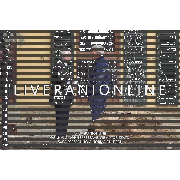 COVERCIANO 22/03/05 ALLENAMENTO DELLA NAZIONALE NELLA FOTO LIPPI MARCELLO CON VICINI AZELIO PH GIANNI NUCCI/AG.ALDO LIVERANI