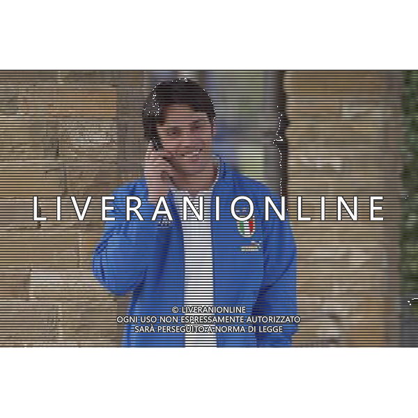 COVERCIANO 22/03/05 ALLENAMENTO DELLA NAZIONALE NELLA FOTO MONTELLA VINCENZO PH GIANNI NUCCI/AG.ALDO LIVERANI