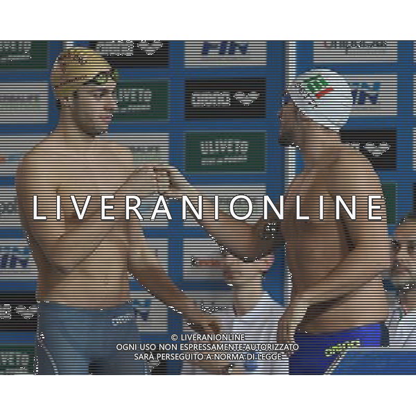 Campionato Italiano Invernale Open di Nuoto Riccione (RN) - 16.12.2016 Nella Foto:Paltrinieri Gregorio e Detti Gabriele /Ph.Vitez-Ag. Aldo Liverani