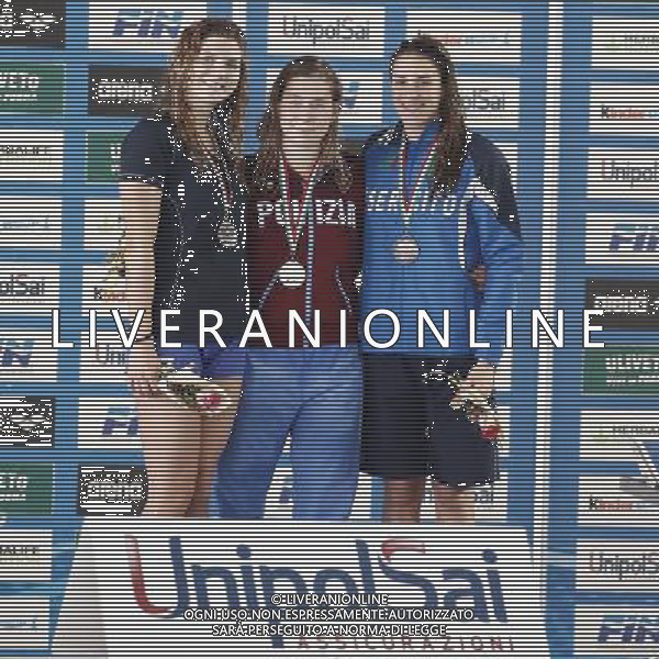 Nuoto Campionato Italiano Open Invernale 17/12/2016 nella foto: PIROZZI CUSINATO E TONI Â©Claudio Zamagni/Agenzia Aldo Liverani s.a.s. / AGENZIA ALDO LIVERANI SAS