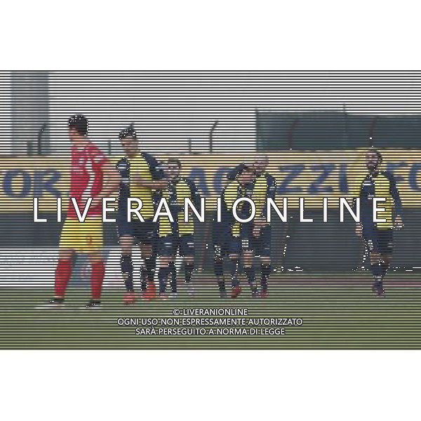 SANTARCANGELO vs ALBINOLEFFE Campionato Lega Pro 19» giornata Girone B 18/12/2016 nella foto: ESULTANZA SANTARCANGELO ©CLAUDIO ZAMAGNI/AGENZIA ALDO LIVERANI S.A.S.