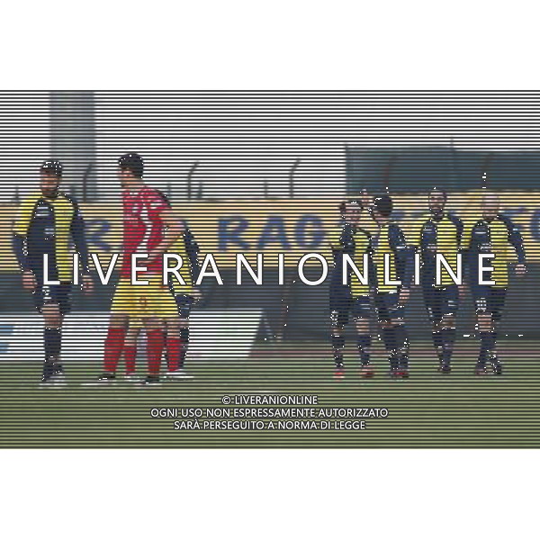 SANTARCANGELO vs ALBINOLEFFE Campionato Lega Pro 19» giornata Girone B 18/12/2016 nella foto: ESULTANZA SANTARCANGELO ©CLAUDIO ZAMAGNI/AGENZIA ALDO LIVERANI S.A.S.