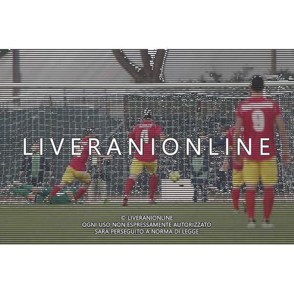 SANTARCANGELO vs ALBINOLEFFE Campionato Lega Pro 19» giornata Girone B 18/12/2016 nella foto: il goal del 2 a 0 per il santarcangelo ©CLAUDIO ZAMAGNI/AGENZIA ALDO LIVERANI S.A.S.