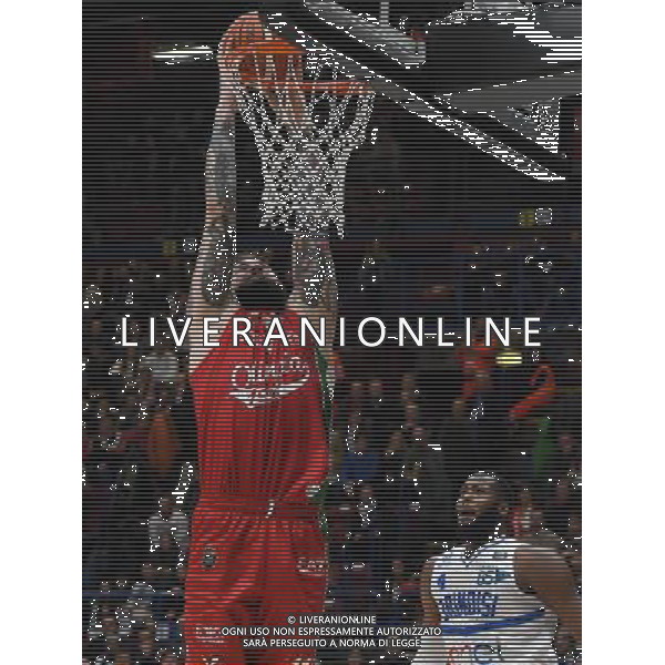 LBA Lega Basket Serie A 2016/2017 12a Giornata Milano - 18.12.2016 EA7 Emporio Armani Milano-Enel Brindisi Nella Foto:Raduljika Miroslav /Ph.Vitez-Ag. Aldo Liverani