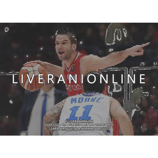 LBA Lega Basket Serie A 2016/2017 12a Giornata Milano - 18.12.2016 EA7 Emporio Armani Milano-Enel Brindisi Nella Foto:Kalnietis Mantas /Ph.Vitez-Ag. Aldo Liverani