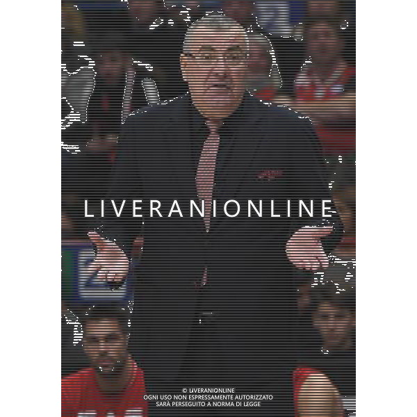 LBA Lega Basket Serie A 2016/2017 12a Giornata Milano - 18.12.2016 EA7 Emporio Armani Milano-Enel Brindisi Nella Foto:Repesa Jasmin /Ph.Vitez-Ag. Aldo Liverani