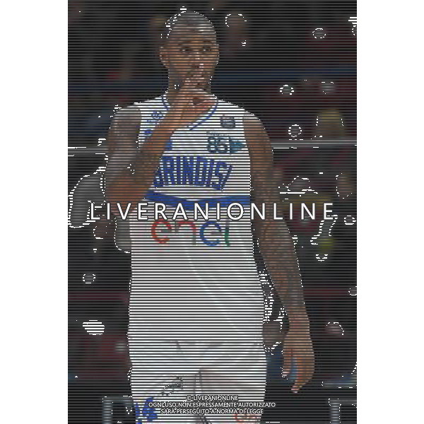 LBA Lega Basket Serie A 2016/2017 12a Giornata Milano - 18.12.2016 EA7 Emporio Armani Milano-Enel Brindisi Nella Foto:M\'Baye Amath /Ph.Vitez-Ag. Aldo Liverani