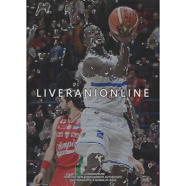 LBA Lega Basket Serie A 2016/2017 12a Giornata Milano - 18.12.2016 EA7 Emporio Armani Milano-Enel Brindisi Nella Foto:Scott Durand /Ph.Vitez-Ag. Aldo Liverani