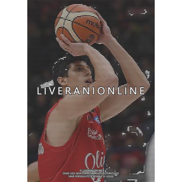 LBA Lega Basket Serie A 2016/2017 12a Giornata Milano - 18.12.2016 EA7 Emporio Armani Milano-Enel Brindisi Nella Foto:Fontecchio Simone /Ph.Vitez-Ag. Aldo Liverani