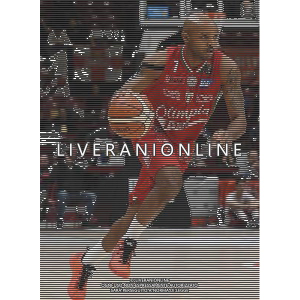 LBA Lega Basket Serie A 2016/2017 12a Giornata Milano - 18.12.2016 EA7 Emporio Armani Milano-Enel Brindisi Nella Foto:Hickman Richard /Ph.Vitez-Ag. Aldo Liverani