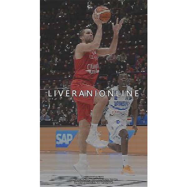 LBA Lega Basket Serie A 2016/2017 12a Giornata Milano - 18.12.2016 EA7 Emporio Armani Milano-Enel Brindisi Nella Foto:Kalnietis Mantas /Ph.Vitez-Ag. Aldo Liverani