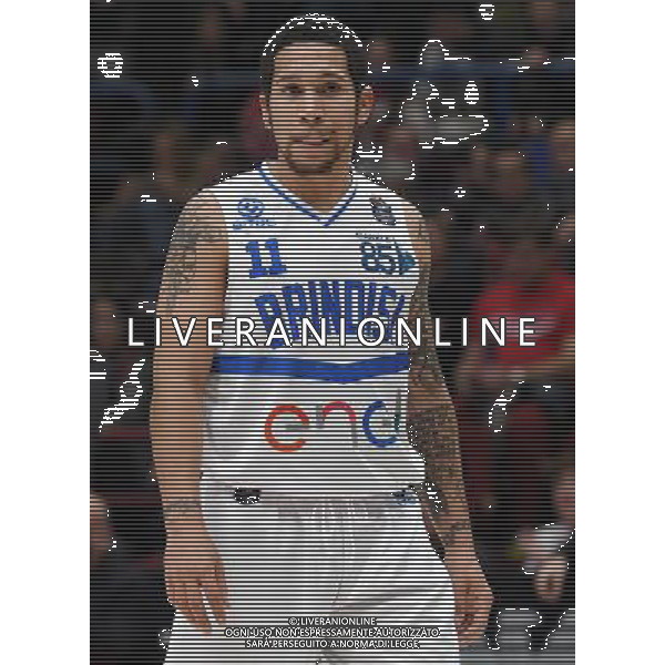 LBA Lega Basket Serie A 2016/2017 12a Giornata Milano - 18.12.2016 EA7 Emporio Armani Milano-Enel Brindisi Nella Foto:Moore Nic /Ph.Vitez-Ag. Aldo Liverani