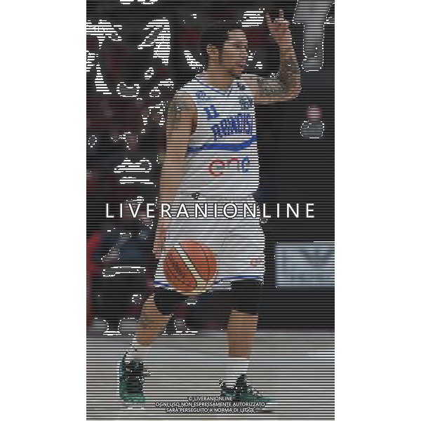 LBA Lega Basket Serie A 2016/2017 12a Giornata Milano - 18.12.2016 EA7 Emporio Armani Milano-Enel Brindisi Nella Foto:Moore Nic /Ph.Vitez-Ag. Aldo Liverani