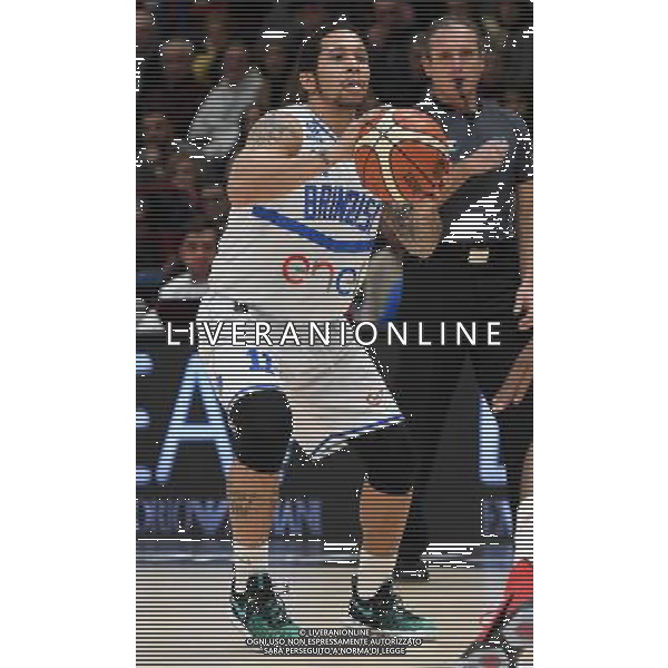 LBA Lega Basket Serie A 2016/2017 12a Giornata Milano - 18.12.2016 EA7 Emporio Armani Milano-Enel Brindisi Nella Foto:Moore Nic /Ph.Vitez-Ag. Aldo Liverani