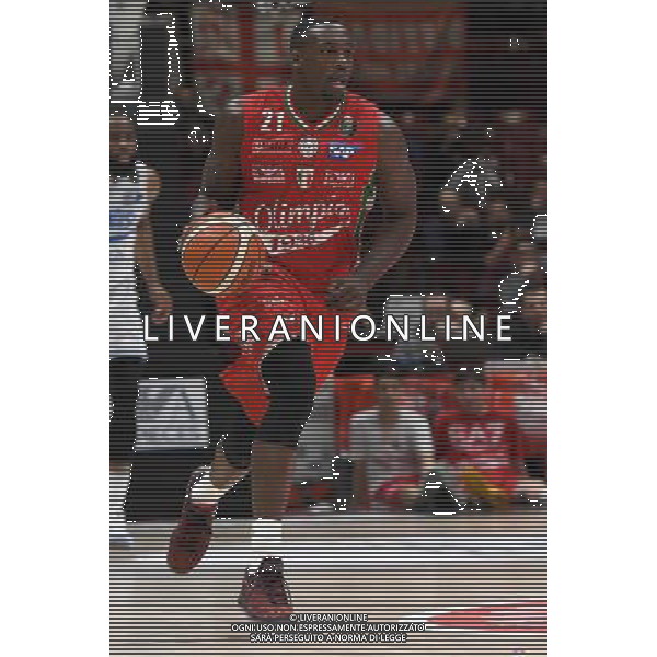 LBA Lega Basket Serie A 2016/2017 12a Giornata Milano - 18.12.2016 EA7 Emporio Armani Milano-Enel Brindisi Nella Foto:Sanders Rakim /Ph.Vitez-Ag. Aldo Liverani