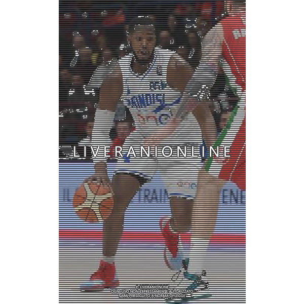 LBA Lega Basket Serie A 2016/2017 12a Giornata Milano - 18.12.2016 EA7 Emporio Armani Milano-Enel Brindisi Nella Foto:Scott Durand /Ph.Vitez-Ag. Aldo Liverani