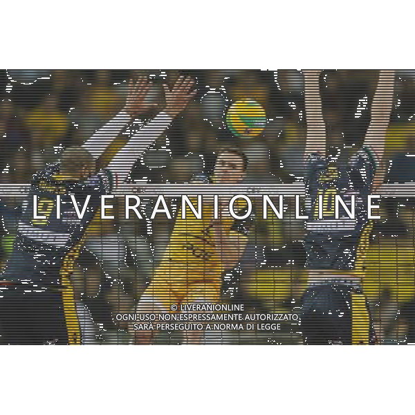 20.12.2016 LODZ , ATLAS ARENA , 2017 CEV LIGA MISTRZOW SIATKOWKA MEZCZYZN ( 2017 CEV VOLLEYBALL CHAMPIONS LEAGUE MEN ) MECZ (GAME) PGE SKRA BELCHATOW - AZIMUT MODENA NZ EARVIN NGAPETH, MARIUSZ WLAZLY, KEVIN LE ROUX FOTO RADOSLAW JOZWIAK / CYFRASPORT / NEWSPIX.PL --- Newspix.pl ag aldo liverani sas only italy *** Local Caption *** www.newspix.pl mail us: info@newspix.pl call us: 0048 022 23 22 222 --- Polish Picture Agency by Ringier Axel Springer Poland