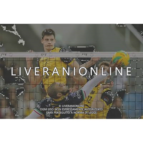 20.12.2016 LODZ , ATLAS ARENA , 2017 CEV LIGA MISTRZOW SIATKOWKA MEZCZYZN ( 2017 CEV VOLLEYBALL CHAMPIONS LEAGUE MEN ) MECZ (GAME) PGE SKRA BELCHATOW - AZIMUT MODENA NZ SRECKO LISINAC, ARTUR SZALPUK, EARVIN NGAPETH FOTO RADOSLAW JOZWIAK / CYFRASPORT / NEWSPIX.PL --- Newspix.pl ag aldo liverani sas only italy *** Local Caption *** www.newspix.pl mail us: info@newspix.pl call us: 0048 022 23 22 222 --- Polish Picture Agency by Ringier Axel Springer Poland