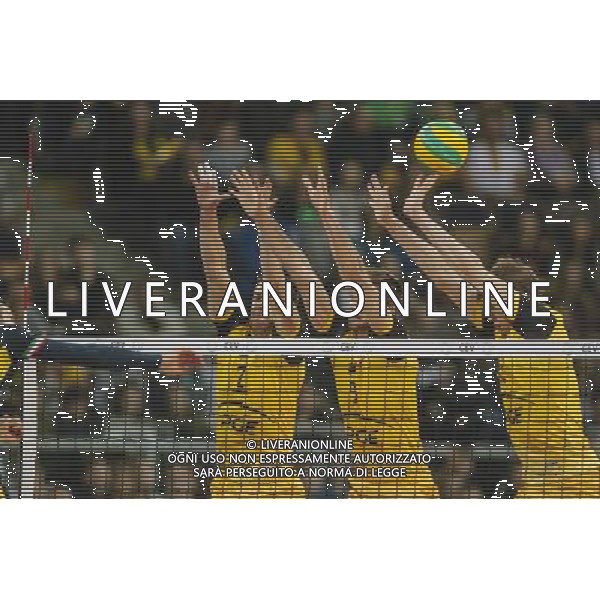 20.12.2016 LODZ , ATLAS ARENA , 2017 CEV LIGA MISTRZOW SIATKOWKA MEZCZYZN ( 2017 CEV VOLLEYBALL CHAMPIONS LEAGUE MEN ) MECZ (GAME) PGE SKRA BELCHATOW - AZIMUT MODENA NZ MARIUSZ WLAZLY, KAROL KLOS, ARTUR SZALPUK FOTO RADOSLAW JOZWIAK / CYFRASPORT / NEWSPIX.PL --- Newspix.pl ag aldo liverani sas only italy *** Local Caption *** www.newspix.pl mail us: info@newspix.pl call us: 0048 022 23 22 222 --- Polish Picture Agency by Ringier Axel Springer Poland
