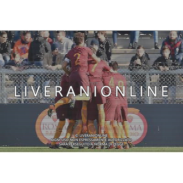 Tim Cup Primavera 2016-2017 Quarti di finale Roma - 21.12.2016 - Stadio Tre Fontane - Roma vs Lazio - nella foto: Esultanza Roma / Ph. Corradetti-Ag. Aldo Liverani / AGENZIA ALDO LIVERANI SAS