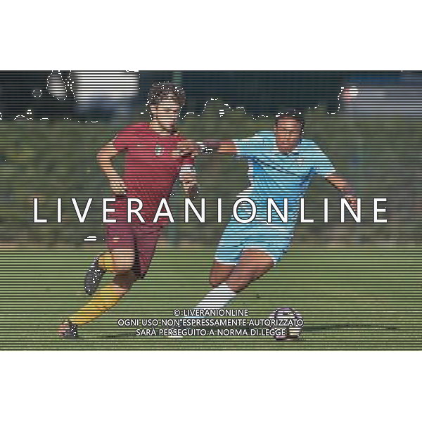 Tim Cup Primavera 2016-2017 Quarti di finale Roma - 21.12.2016 - Stadio Tre Fontane - Roma vs Lazio - nella foto: Eros De Santis e Michael Folorunsho / Ph. Corradetti-Ag. Aldo Liverani