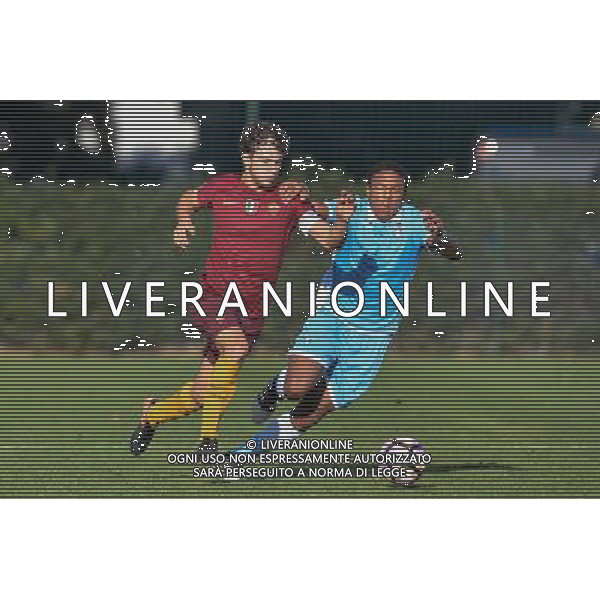 Tim Cup Primavera 2016-2017 Quarti di finale Roma - 21.12.2016 - Stadio Tre Fontane - Roma vs Lazio - nella foto: Eros De Santis e Michael Folorunsho / Ph. Corradetti-Ag. Aldo Liverani