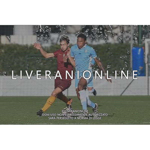 Tim Cup Primavera 2016-2017 Quarti di finale Roma - 21.12.2016 - Stadio Tre Fontane - Roma vs Lazio - nella foto: Eros De Santis e Michael Folorunsho / Ph. Corradetti-Ag. Aldo Liverani