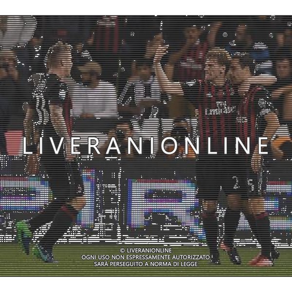 Supercoppa Italiana TIM 2016 Doha (Qatar) - 23.12.2016 Juventus-Milan Nella Foto:Esultanza di Giacomo Bonaventura /Ag. Aldo Liverani