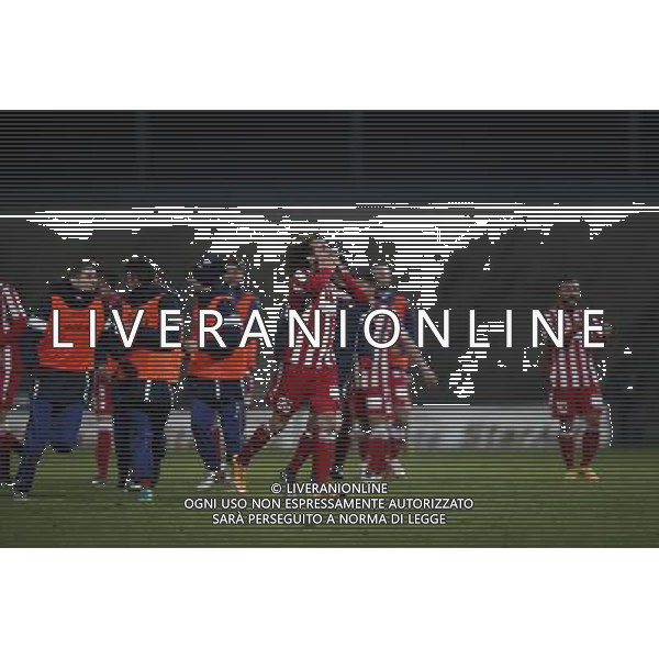 FORLI\' vs VENEZIA Campionato Lega Pro 20Âª giornata Girone B 23/12/2016 nella foto: ESULTANZA CAPELLINI Â©CLAUDIO ZAMAGNI/AGENZIA ALDO LIVERANI S.A.S.