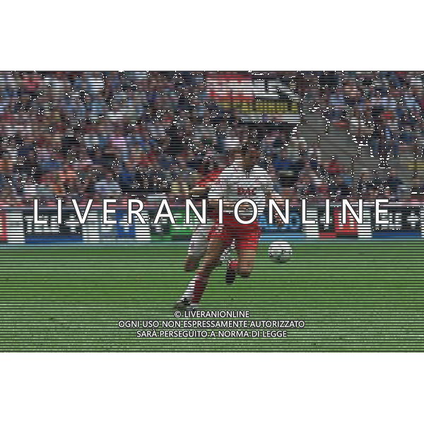 MILANO 30-04-2000 CAMPIONATO DI SERIE A MILAN PIACENZA NELLA FOTO ANDRIY SHEVCHENKO E DANIELE DELLI CARRI DFP-AG ALDO LIVERANI SAS