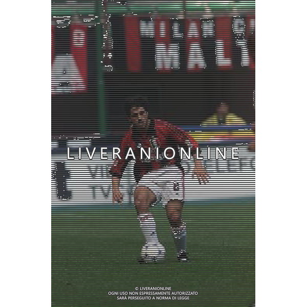 MILANO 30-04-2000 CAMPIONATO DI SERIE A MILAN PIACENZA NELLA FOTO GENNARO GATTUSO DFP-AG ALDO LIVERANI SAS